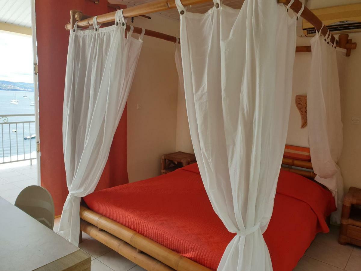 Agreable Studio Vue Mer Au Trois Ilets Les Trois-Ilets Bagian luar foto